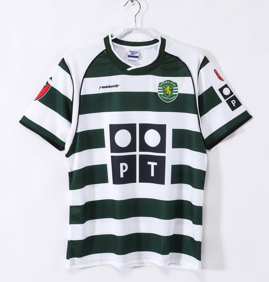 Maillot Rétro Sporting Domicile 2001/2002