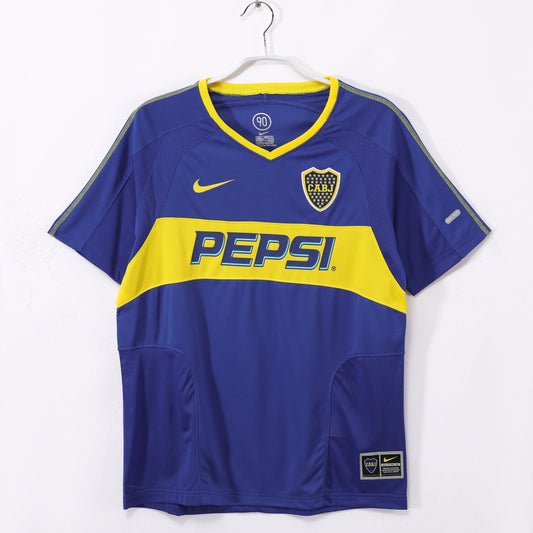 Maillot Rétro Boca Junior Domicile 2003/2004