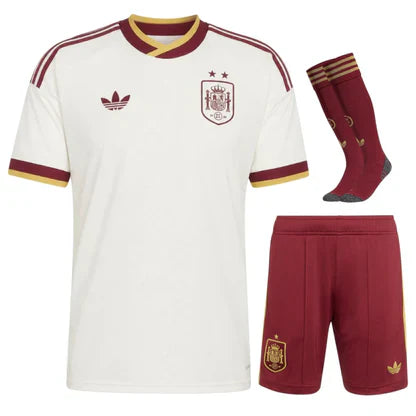 Kit enfant Espagne extérieur 2 étoiles Coupe du Monde 2026