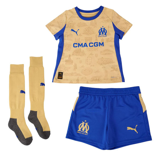 Kits Enfant/ Junior Marseille Fourth 2025/2026
